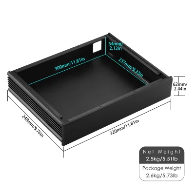 Boîtier aluminium pour amplificateur – image 2