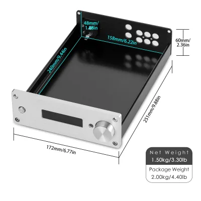 Boîtier d'amplificateur en aluminium – image 2