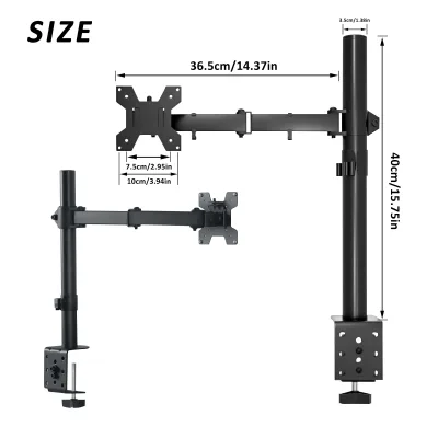 Bras de moniteur simple en acier – image 2
