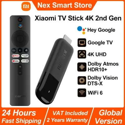 Clé TV 4K Wi-Fi 6 avec télécommande
