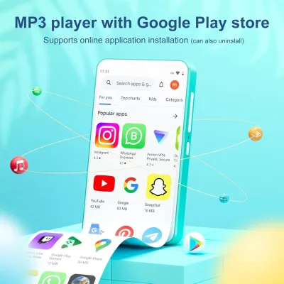 Lecteur MP3 Android Bluetooth et Wi-Fi – image 2