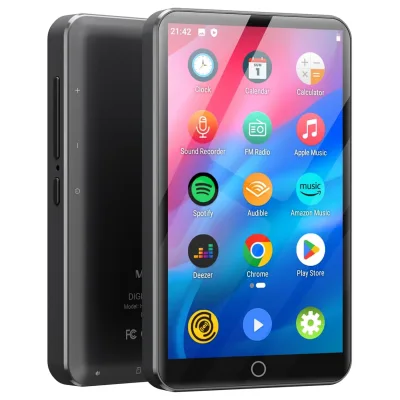Lecteur MP3 Android Bluetooth Wi-Fi gris