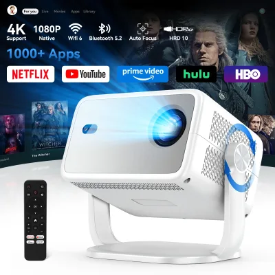 Mini projecteur LED blanc 1400 lumens