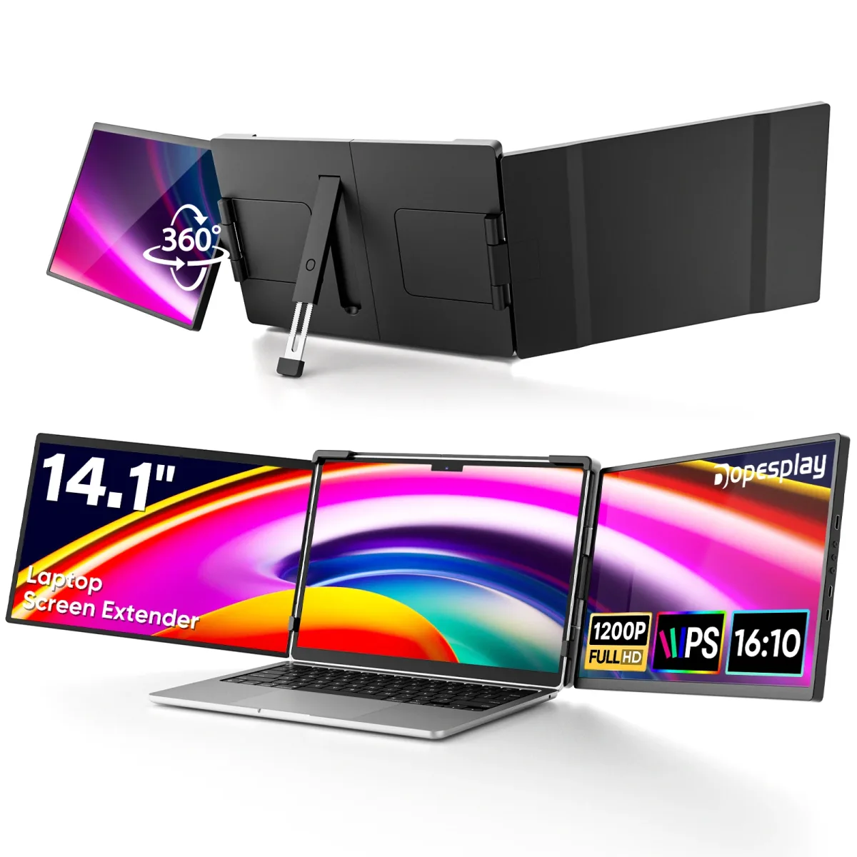 Moniteur portable 14,1 pouces IPS