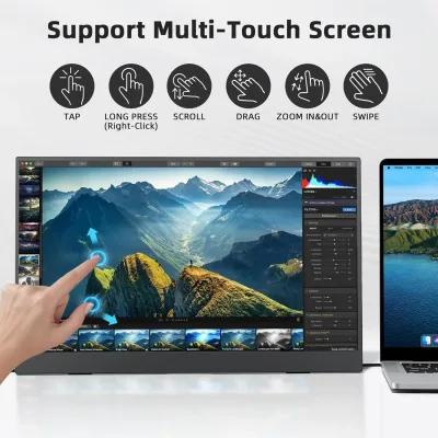 Moniteur portable IPS 15,6 pouces – image 2