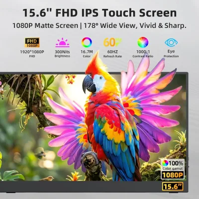 Moniteur portable IPS 15,6 pouces – image 3