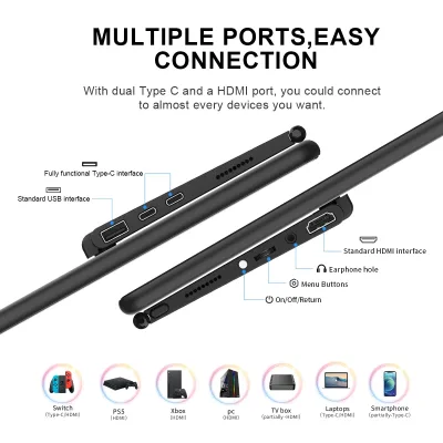 Moniteur portable tactile 15,6 pouces – image 3
