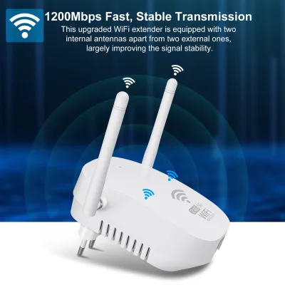 Répéteur Wi-Fi double bande 1200 Mbps – image 2