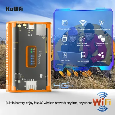 Routeur 4G mobile Wi-Fi 5200 mAh – image 2