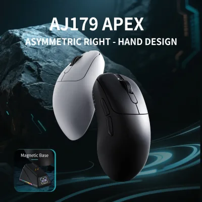 Souris de jeu sans fil à charge magnétique