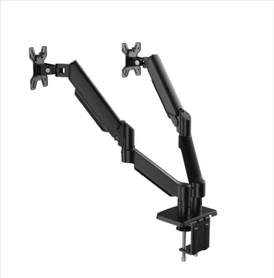 Support double écran articulé en aluminium