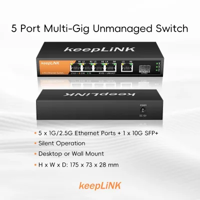 Switch multi-Gigabit 6 ports – image 2