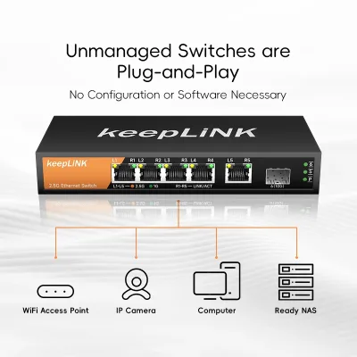 Switch multi-Gigabit 6 ports – image 3