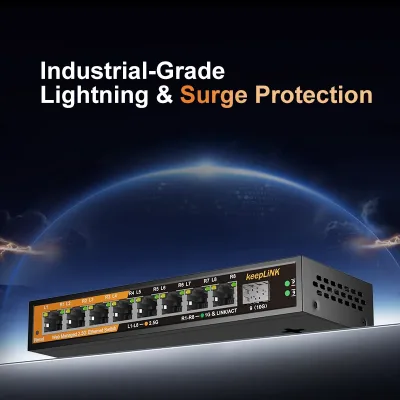 Switch réseau 9 ports 2,5GbE et SFP+ 10G – image 3