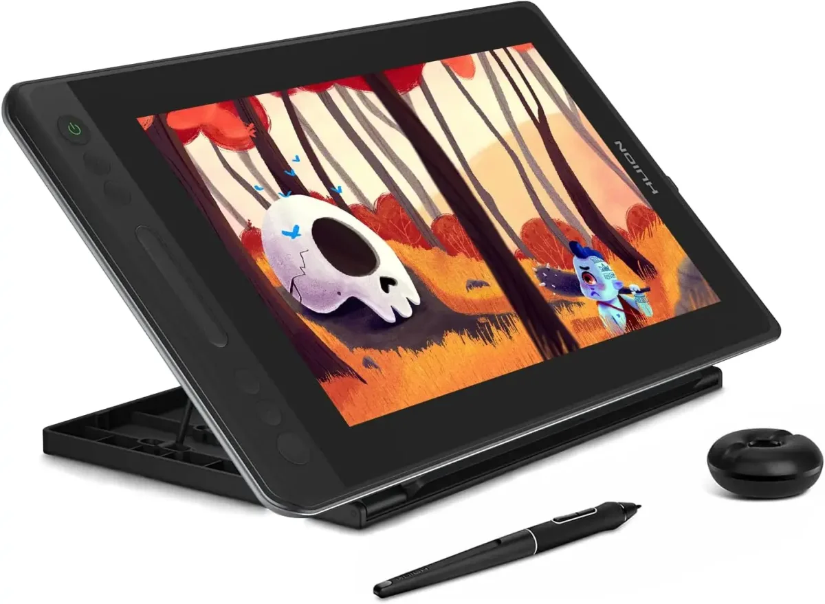 Tablette graphique à écran inclinable