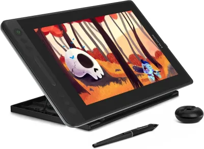 Tablette graphique à écran inclinable