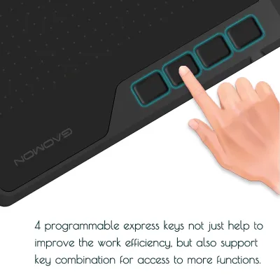 Tablette graphique S620 avec stylet – image 3