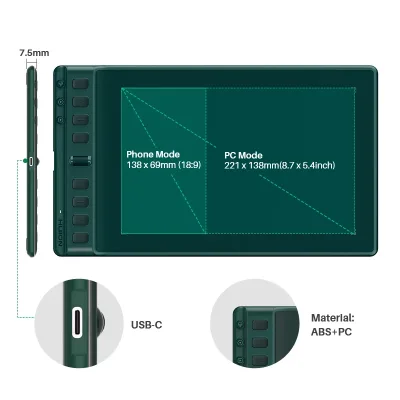 Tablette graphique USB 8192 niveaux – image 2
