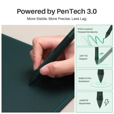 Tablette graphique USB 8192 niveaux – image 3