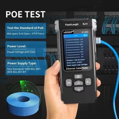 Testeur de câble avec mesure PoE – image 3